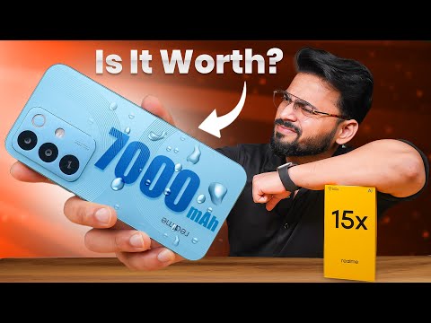 realme 15x Review 🤩 | 7000mAh🔋 + IP69 💦 | Is it Worth? 🤔