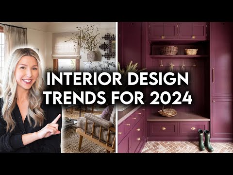 TOP 10 INTERIOR DESIGN + HOME DECOR TRENDS FOR 2024