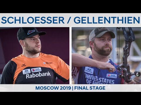 Mike Schloesser v Braden Gellenthien – compound men gold | Moscow 2019 World Cup Final