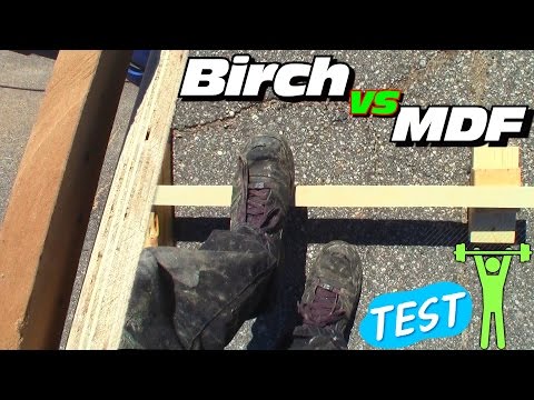 Birch vs MDF... Better Strength? Is Plywood or Fiberboard Strongest Wood For Subwoofer Boxes?