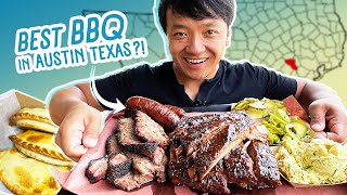 BEST BBQ in Austin Texas?! FLUFFY TACOS & ULTIMATE FOOD TOUR of San Antonio Texas