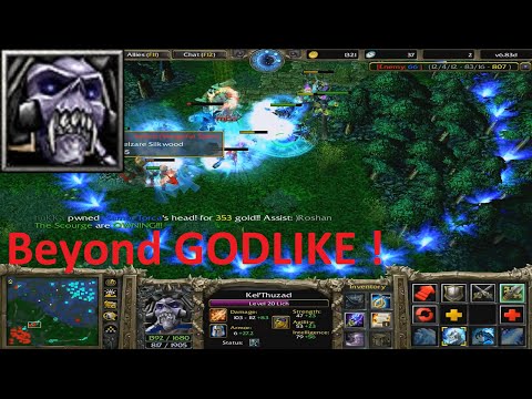 DotA 6.83d - Lich Beyond GODLIKE !