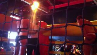 Red Hot Redhead Bouncy Boxing Match 1 Rounds 2 & 3
