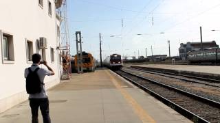 preview picture of video 'Estação de Comboios do Entroncamento - Alfa Pendular'