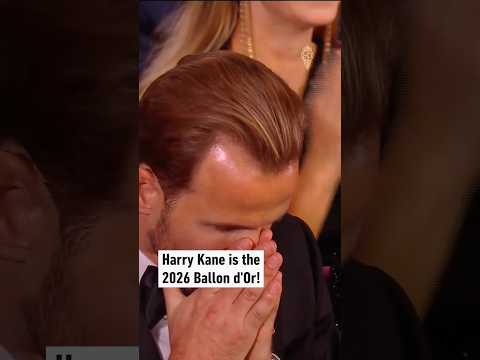 🏆 Harry Kane remporte le Ballon d’Or 2026 devant Kylian Mbappé #ballondor #mbappe #harrykane