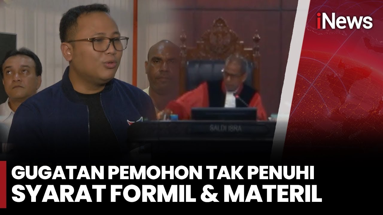Partai Perindo Optimis MK Tolak PHPU Pemungutan Suara Ulang Kabupaten Boven Digoel |iNews Siang 10/9