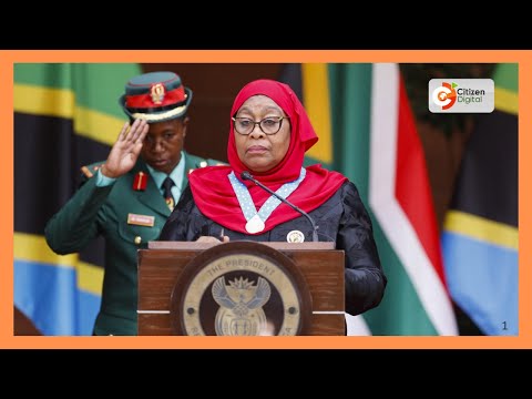 Samia Suluhu's first address after being sworn in as Tanzania's President