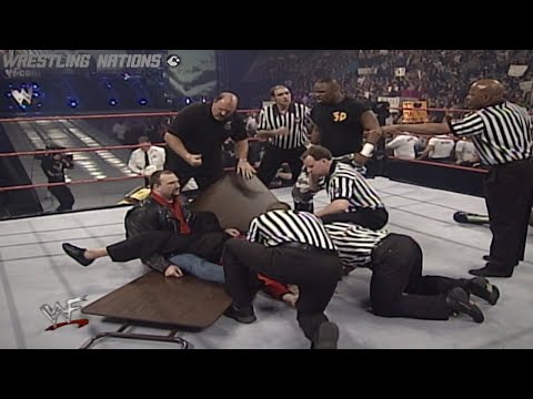 Bubba Rey Destroyed Mae Young With Power Bomb Through the Table on RAW