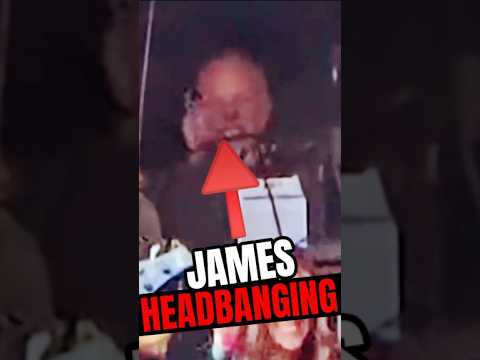 Thumbnail for JAMES HETFIELD HEADBANGING TO RAINING BLOOD (SLAYER) LIVE (2025) #METALLICA #shorts by Headbanging