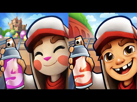 Subway surfers : Easter Edinburgh 2025 🆚 Classic 2025 Map Comparison 