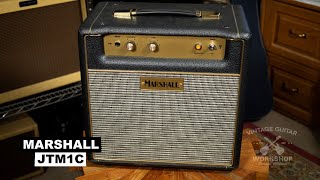 Video thumbnail for Marshall JTM1C Amplifier by Vintage Guitar Workshop