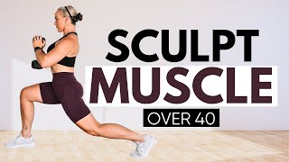 35 Min No Repeat Weight Training for Women Over 40