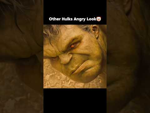 Other Hulks Angry Look vs Incredible Hulk💀