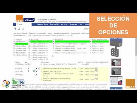 Presupuesto en PRESTO para la sustitución de sistema Calefacción por Biomasa OKOFEN