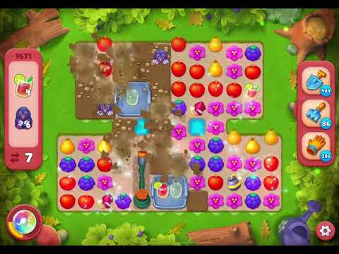 GardenScapes Level 9671 no boosters