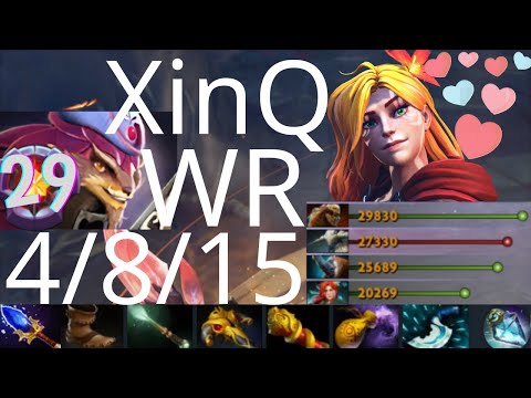 XinQ Windranger, zai SK, s4 Magnus vs Ame Sven, Mars, Pangolier - Shackle, Burrowstrike - dota2