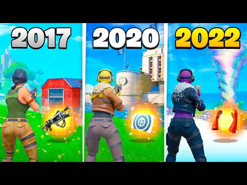 ASI SE VEN 5 AÑOS DE FORTNITE