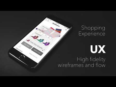 UX wireframes