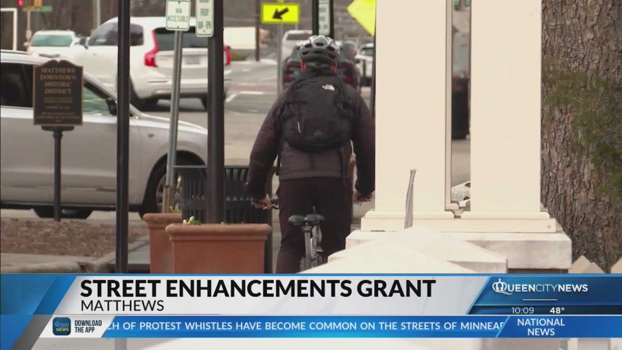 $17M federal grant to revamp Matthews street for cyclists, pedestrians