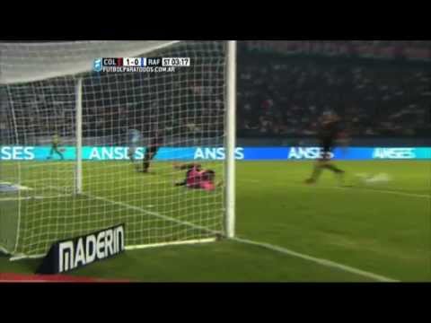 Orsini tuvo el empate. Colón 1 - Rafaela 0. Fecha 10. Torneo 2015. FPT