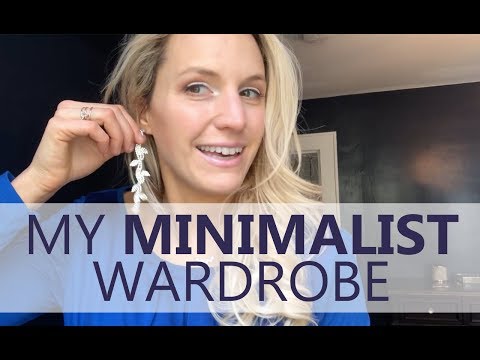 Minimalist Wardrobe Tour - 39 Items! Marie Kondo