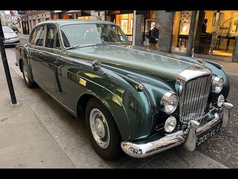 🚙⚡️ Bentley S1 Lunaz EV £350k electric car - spotted in London - music by @Kupla   4K 360°