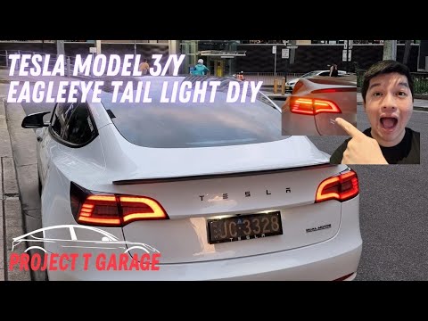 Tesla Model 3/Y Eagle Eye Tail light - DIY