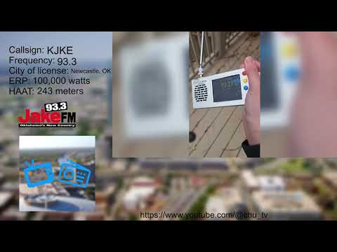 FM DX [tropo]: 93.3 KJKE Newcastle, OK "Jake FM" (2/5/2025)