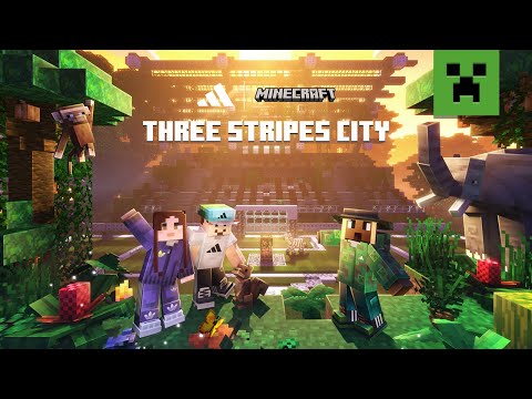 Three Stripes City – adidas x Minecraft Dynamic World Trailer