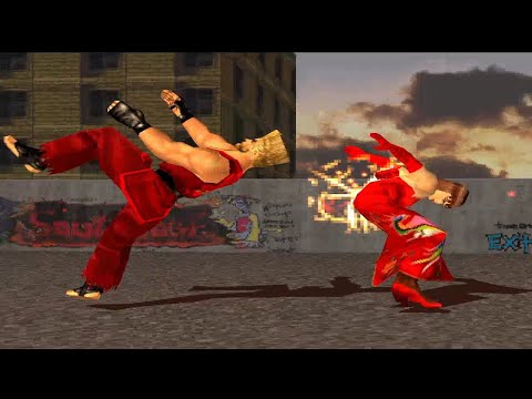 Tekken 3 Anna with Julia Moves Arcade