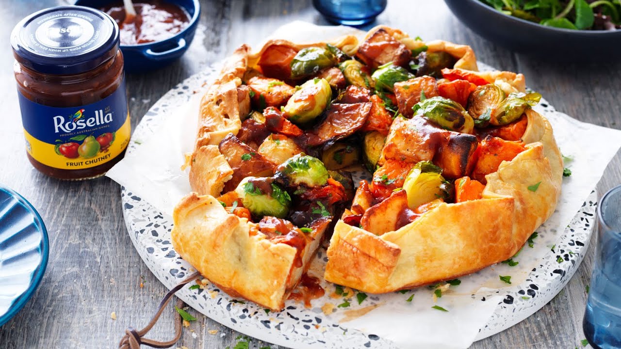 Leftover Roast Vegetable Pie Recipe myfoodbook