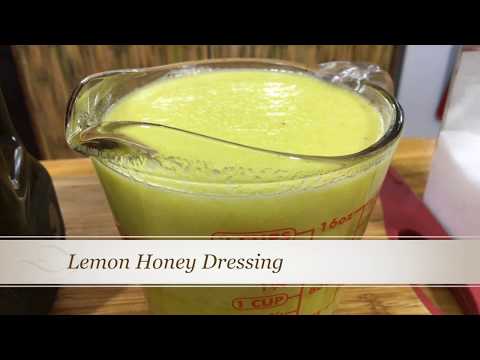 Lemon Honey Dressing for Kale Salad | Jana Eats
