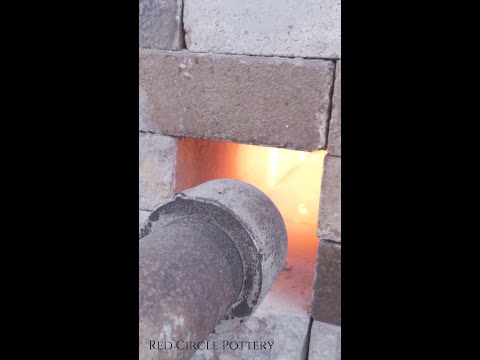 999,999 BTU's of FIREPOWER - This is how pottery is made #shorts