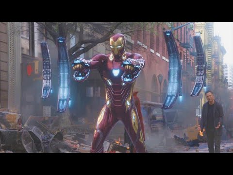 Avengers: Infinity War (2018) - New York Battle Scene "Sorry, Earth is closed"