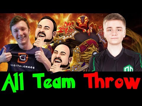 Resolut1on, Fly, bOne7 Got Trolled All Team Throw vs N0tail Crystallize - Eu Pub Dota 2
