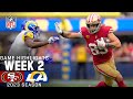San Francisco 49ers vs. Los Angeles Rams | 2023 Week 2 Game Highlights