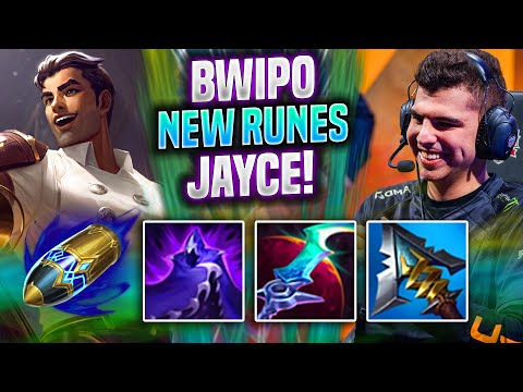 BWIPO FISRT TIME JAYCE WITH NEW RUNES! - TL Bwipo Plays Jayce Top vs Gragas! | Preseason 2022