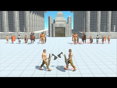 ANCIENT HUMANS TOURNAMENT - Animal Revolt Battle Simulator