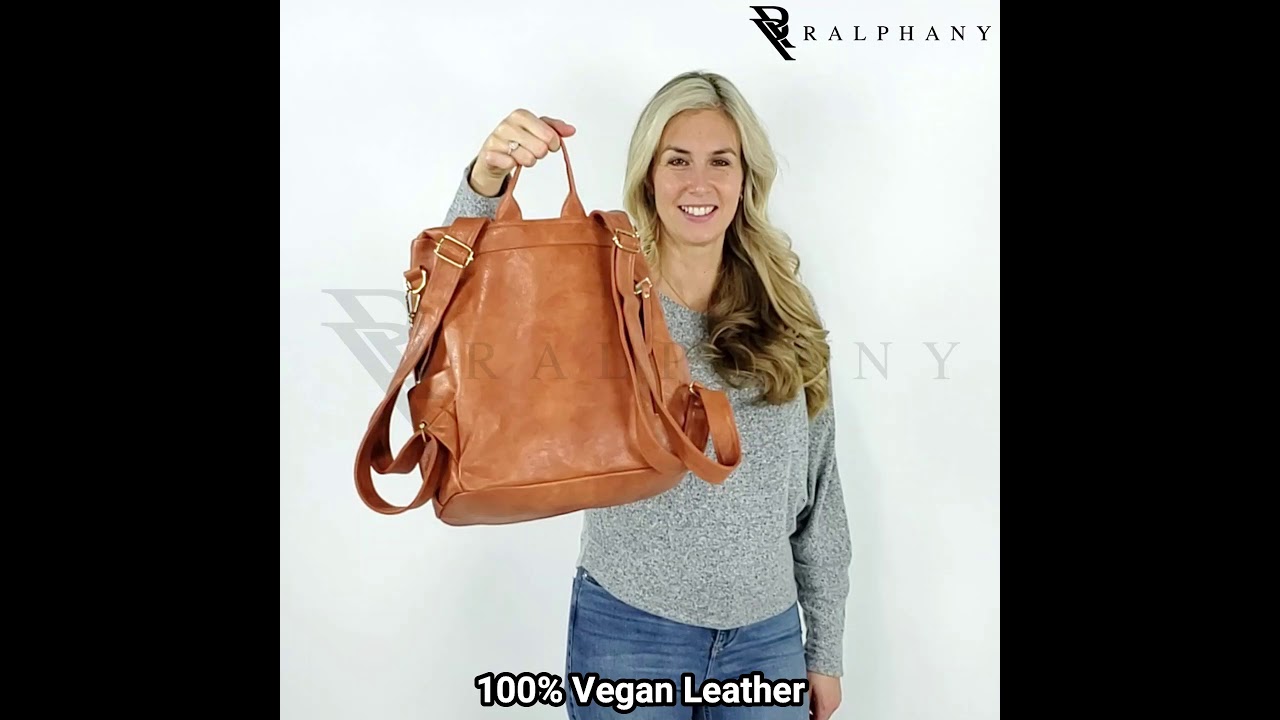 Watch video Convertible backpack purse | Ralphany Now Convertible backpack purse | Ralphany