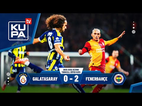 Galatasaray 0-2 Fenerbahçe | Turkcell Süper Kupa Final | 10.01.2026