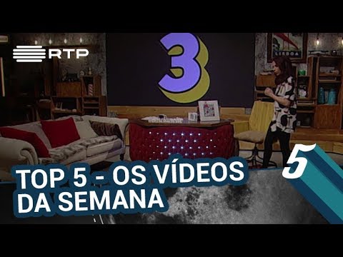 TOP 5 da WEB: os vídeos da semana | 5 Para a Meia-Noite | RTP