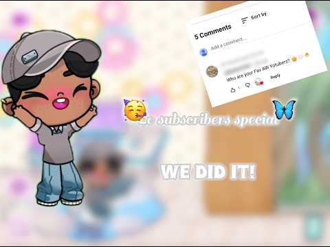 🎀 𝟺𝟶 𝚂𝚄𝙱𝚂𝙲𝚁𝙸𝙱𝙴𝚁𝚂 ✨ 𝚂𝙿𝙴𝙲𝙸𝙰𝙻 || 🎙️ 𝚆𝙸𝚃𝙷 𝚅𝙾𝙸𝙲𝙴 || 🏡 𝙰𝚅𝙰𝚃𝙰𝚁 🌈 𝚆𝙾𝚁𝙻𝙳 💖