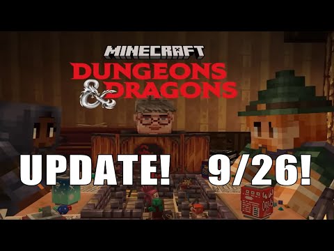 Nerd Immersion - D&D Minecraft Update, Releasing 9/26! | Nerd Immersion