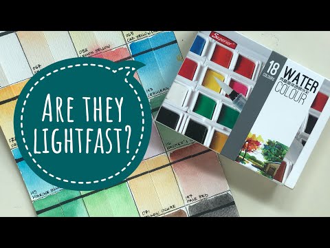 Do Superior Watercolors fade? Lightfastness test results are in!