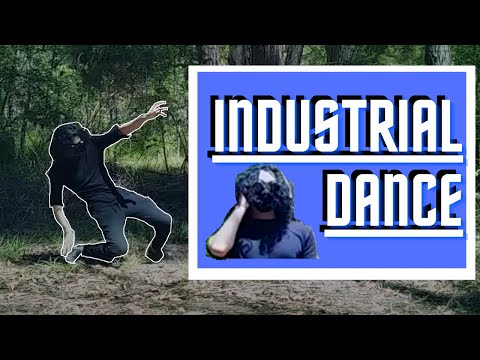 Cybergoth CRINGE but moves hot enough to SINGE (it's an industrial dance video)
