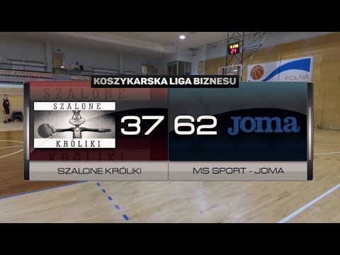 Szalone Króliki vs MS Sport - JOMA - XI kolejka - III Liga Warszawa - Koszykarska Liga Biznesu