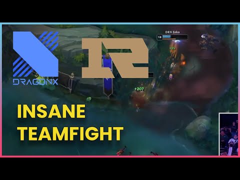 DRX Zeka insane 1v2 outplay against RNG