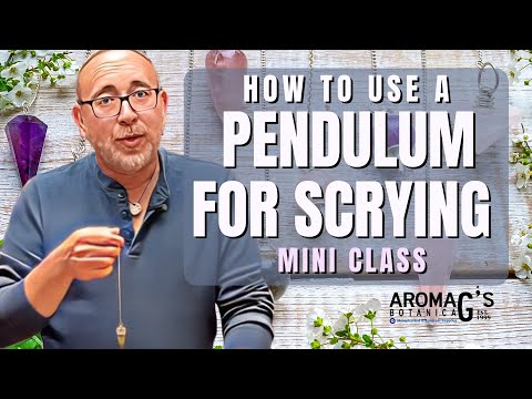 How to Use a Pendulum to Speak to Your Guides and Find Lost Objects with Scrying