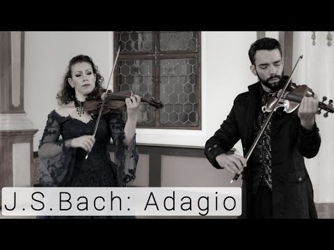 The Twiolins - J.S. Bach Adagio, Violin Sonata No. 3 C-minor BWV 1005