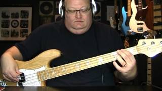 Ace Frehley Fractured Mirror Bass Cover with Notes & Tablature